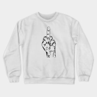 Protestation Shirt Disagree Fuck This Politics Crewneck Sweatshirt